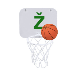 ŽAL mini basketbola dēlis ar bumbu